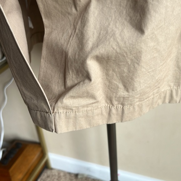 Gap Beige Belted Trench Coat, L - Picture 6 of 10